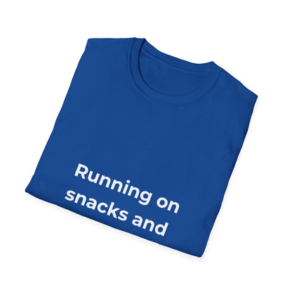 Running on snacks and vibes