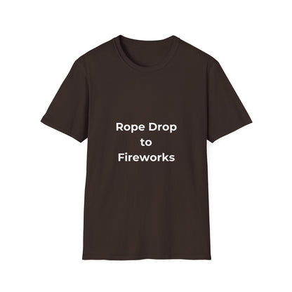 Rope Drop to Fireworks Tee