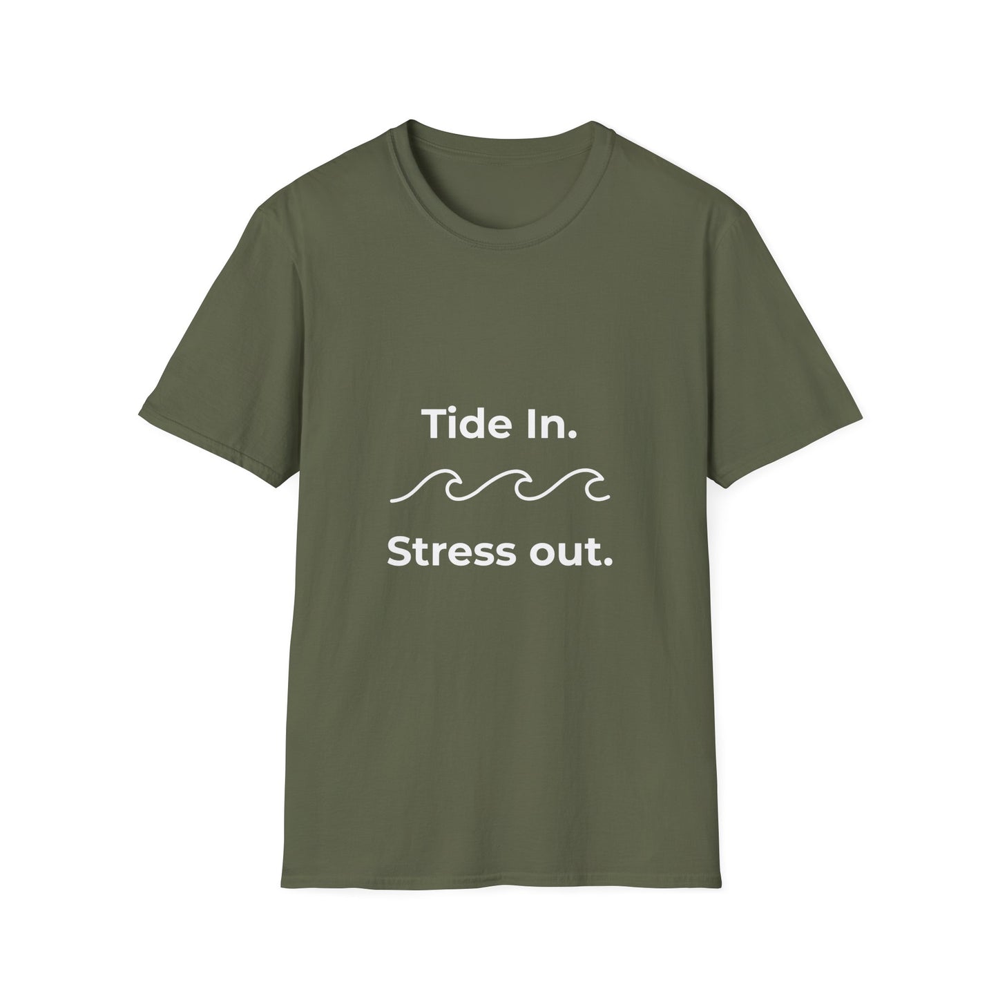 Tide In Stress Out Relaxed Tee