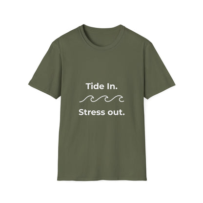 Tide In Stress Out Relaxed Tee