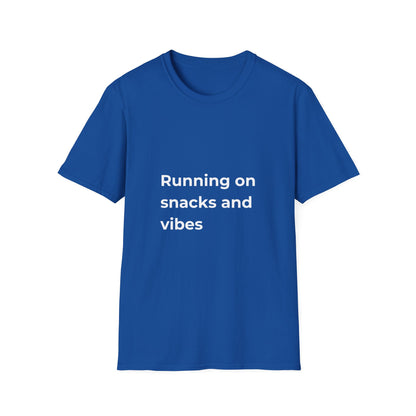 Running on snacks and vibes