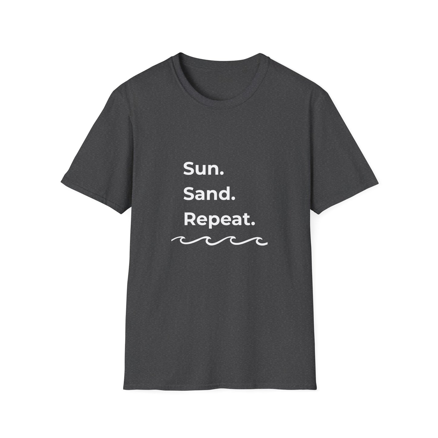 Sun. Sand. Repeat. Beach Vibes Summer Tee