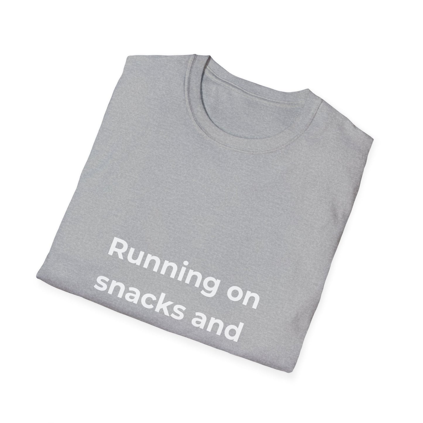 Running on snacks and vibes