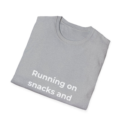 Running on snacks and vibes