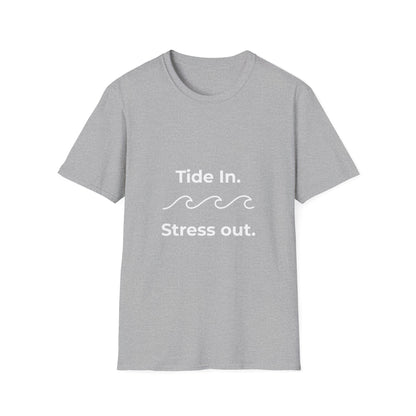 Tide In Stress Out Relaxed Tee