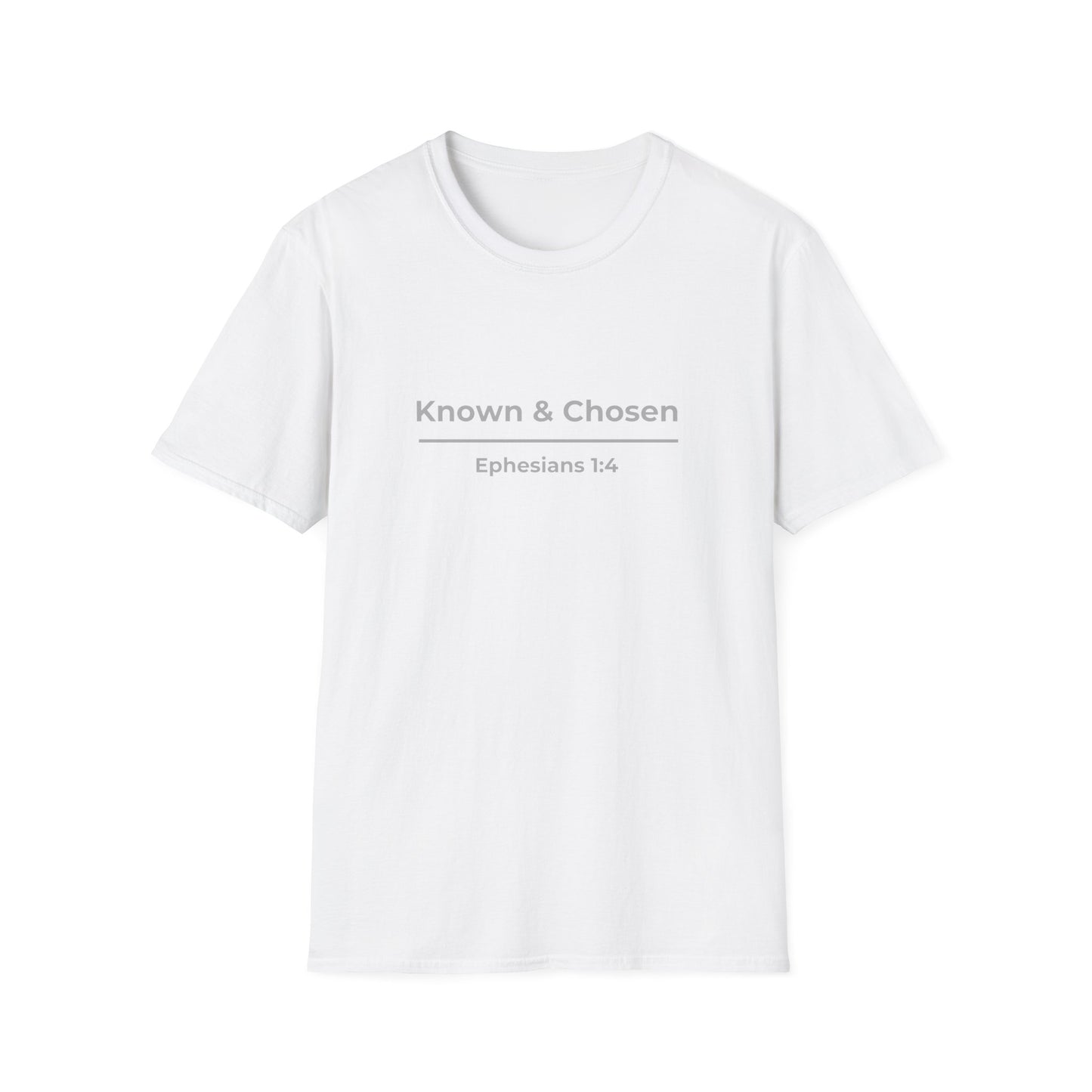 Known & Chosen Ephesians 1:4 Christian Tee