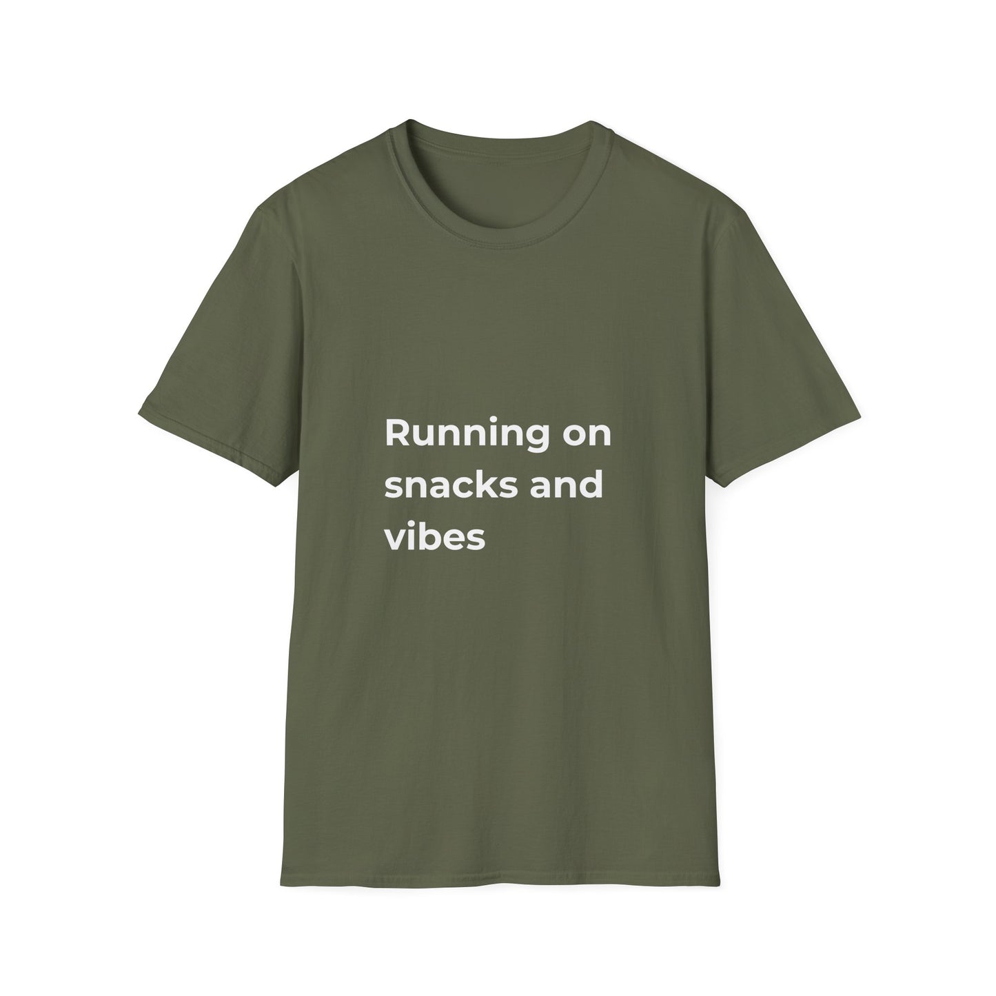 Running on snacks and vibes
