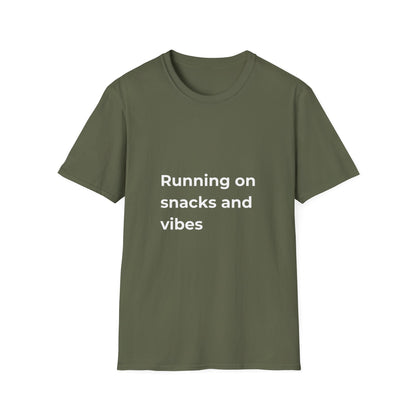 Running on snacks and vibes