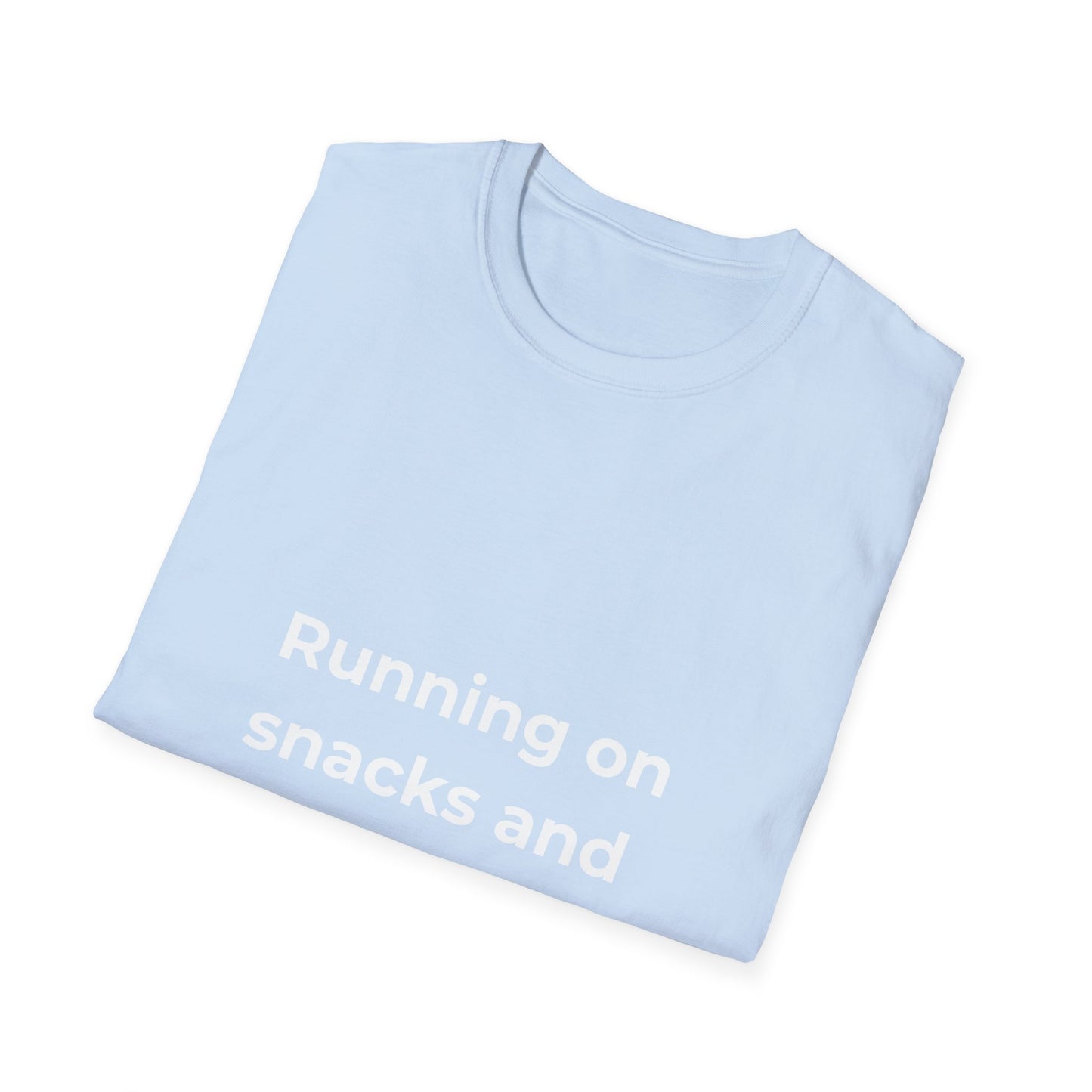 Running on snacks and vibes