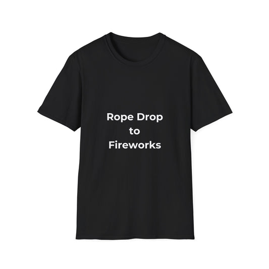 Rope Drop to Fireworks Tee