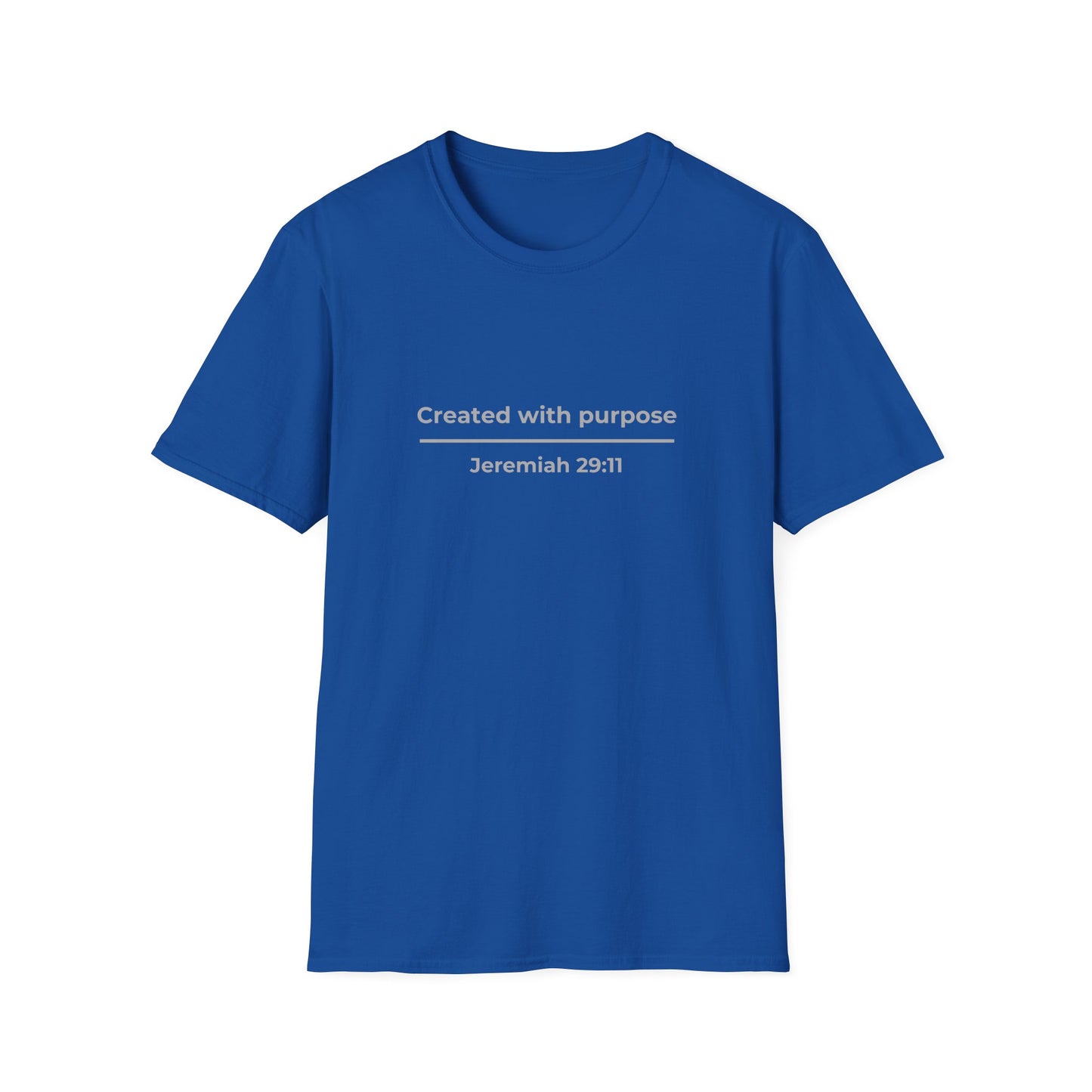 Created with purpose Jeremiah 29:11 Faith Tee