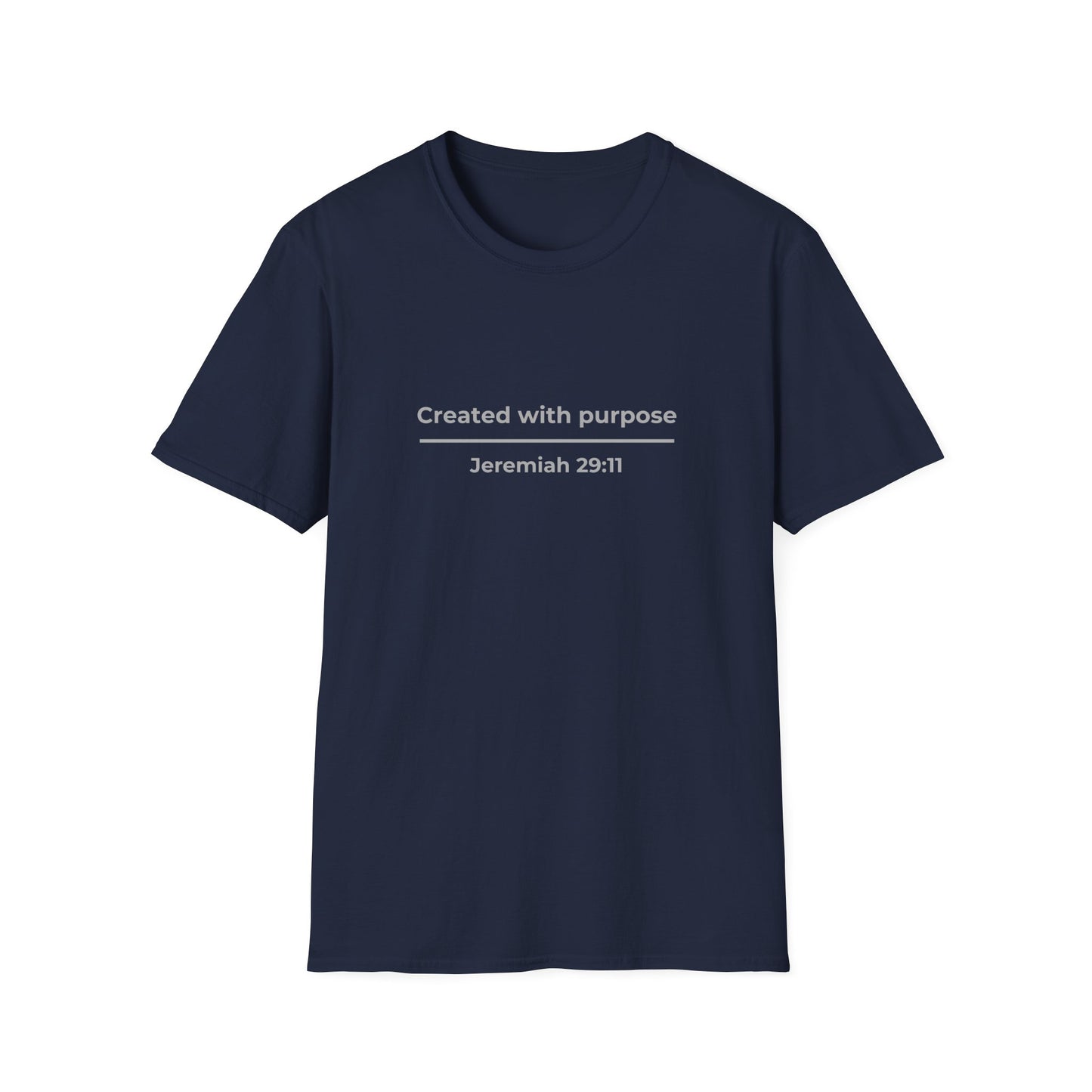 Created with purpose Jeremiah 29:11 Faith Tee