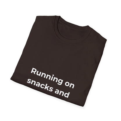 Running on snacks and vibes