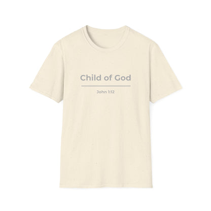 Child of God T-Shirt – Faith Tee with "John 1:12"