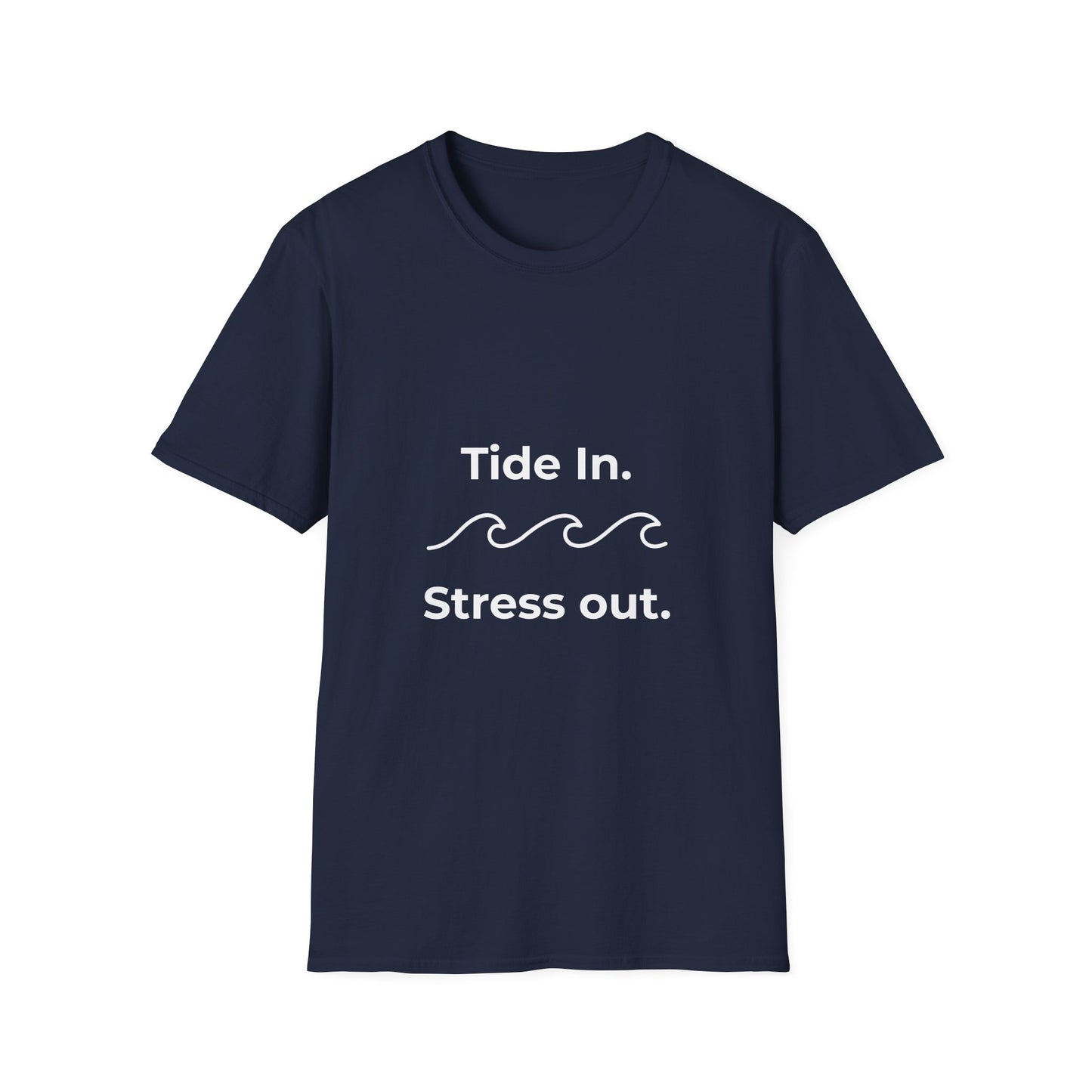 Tide In Stress Out Relaxed Tee